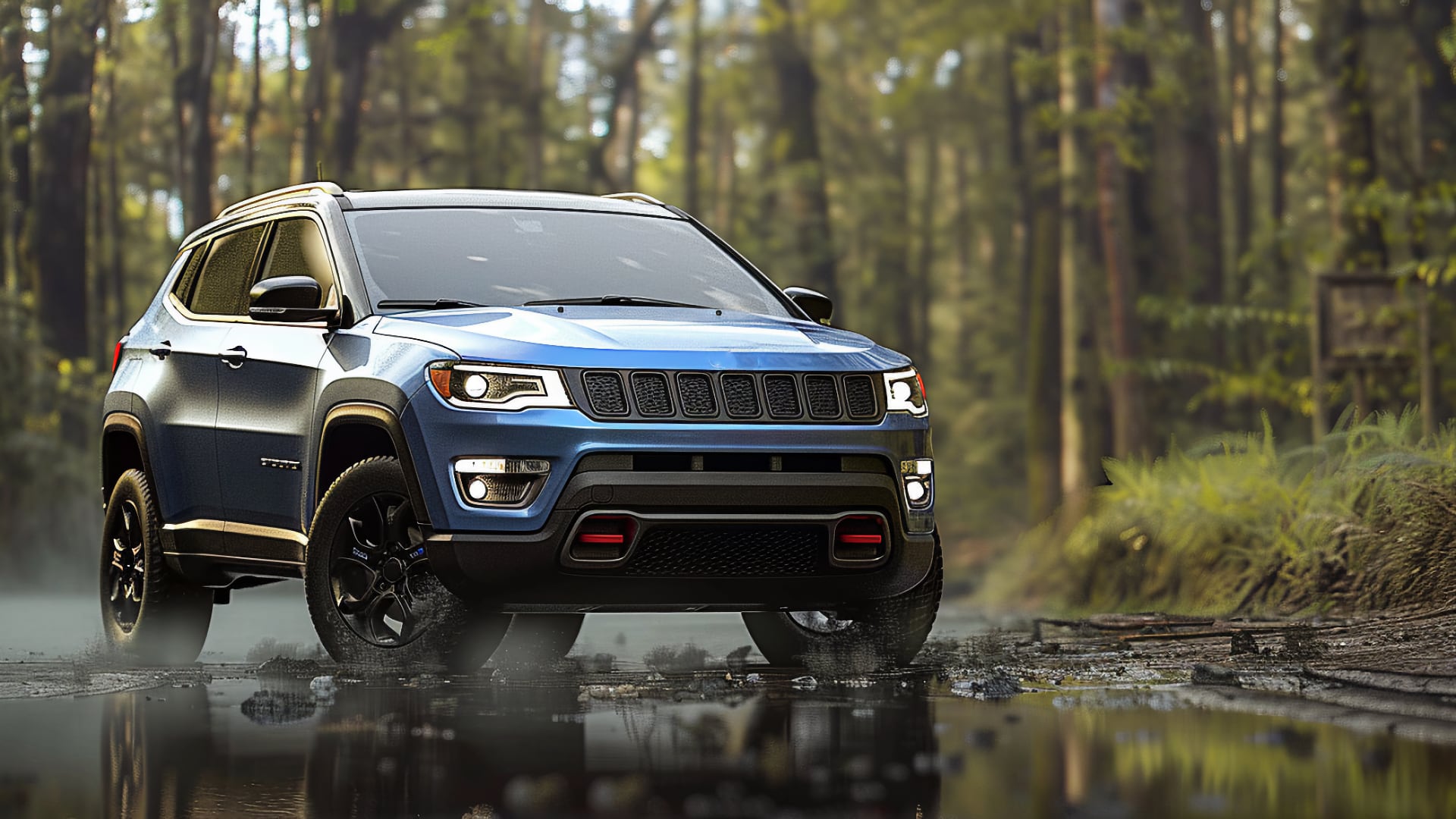 The description remains unaltered as it does not include any means to incorporate the suggested keyword "Jeep Compass years to avoid" directly into its content without altering the overall meaning and context of the original|a silver jeep parked on the side of the road.