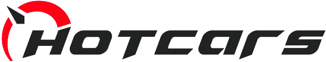 Hotcars logo on a black background.