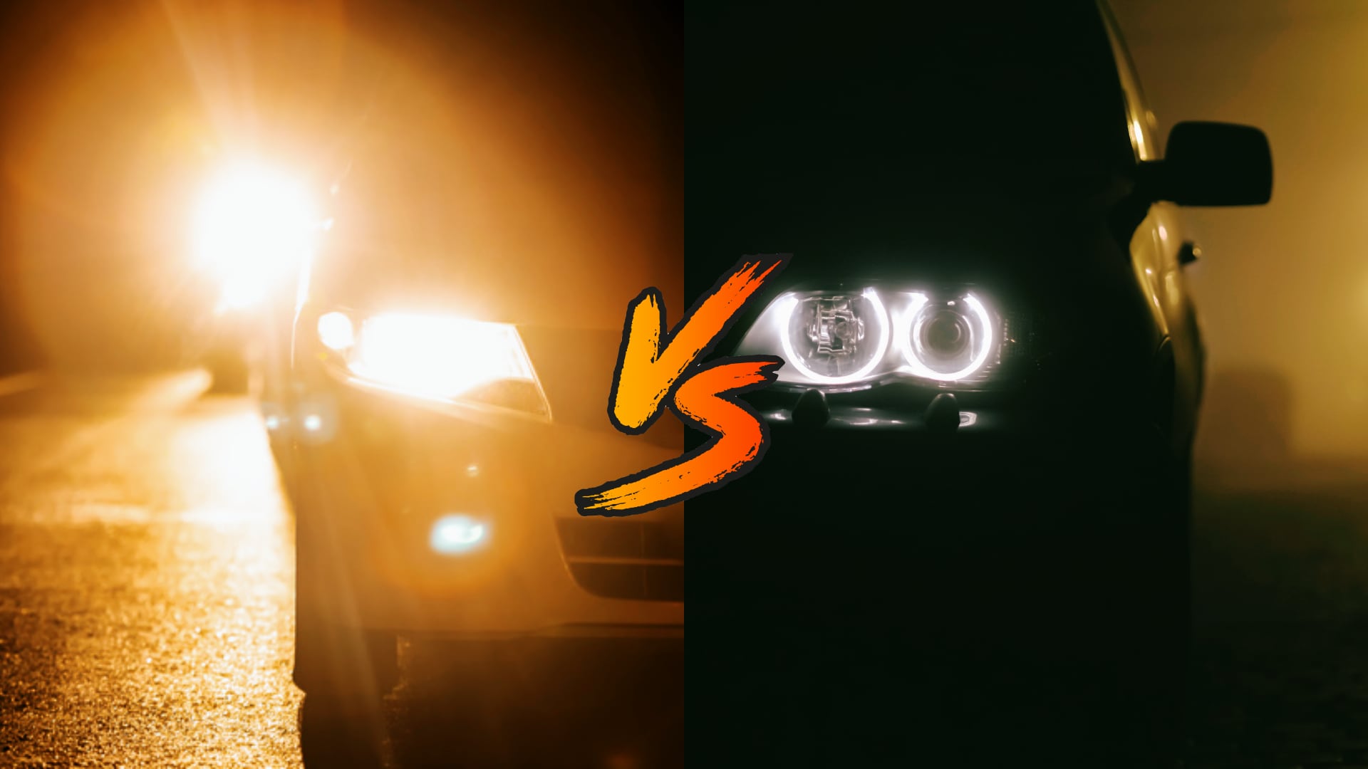 a close up of the headlights of a car.|a close up of a bmw car in a showroom.|a hand is holding a light bulb in front of a red car.